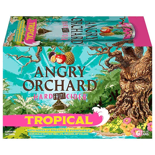 Angry Orchard Tropical Cider — 6 Cans - Sipsy