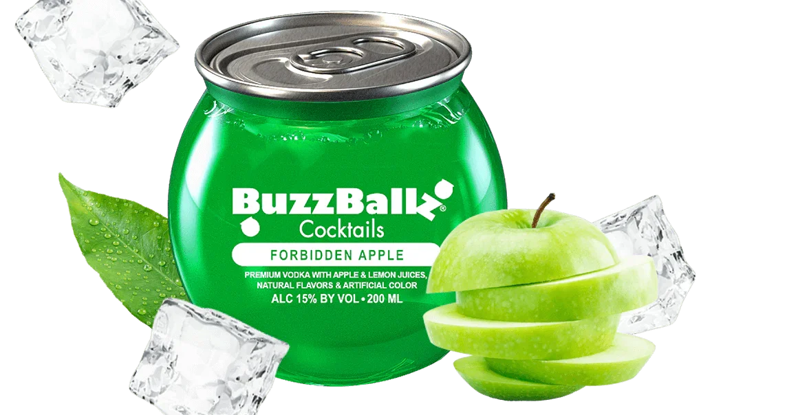 BuzzBall Forbidden Apple 200ml | Canned Cocktail | Local Delivery