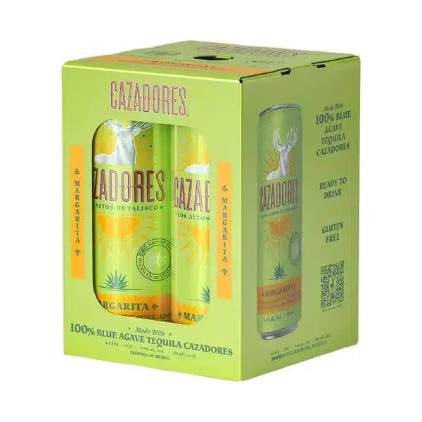Cazadores Cocktail Margarita — 4-pack, 12 oz - Sipsy