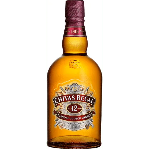 Chivas Regal Blended Scotch Whisky, 12-Year-Old, 750 ml - Sipsy