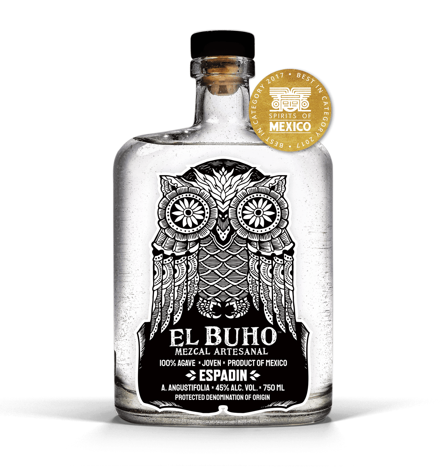 El Buho Mezcal Espadín – 750 ml - Sipsy
