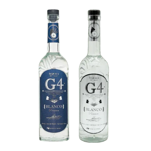 G4 Blanco and G4 Blanco 108 High Proof Tequila – 2-pack - Sipsy