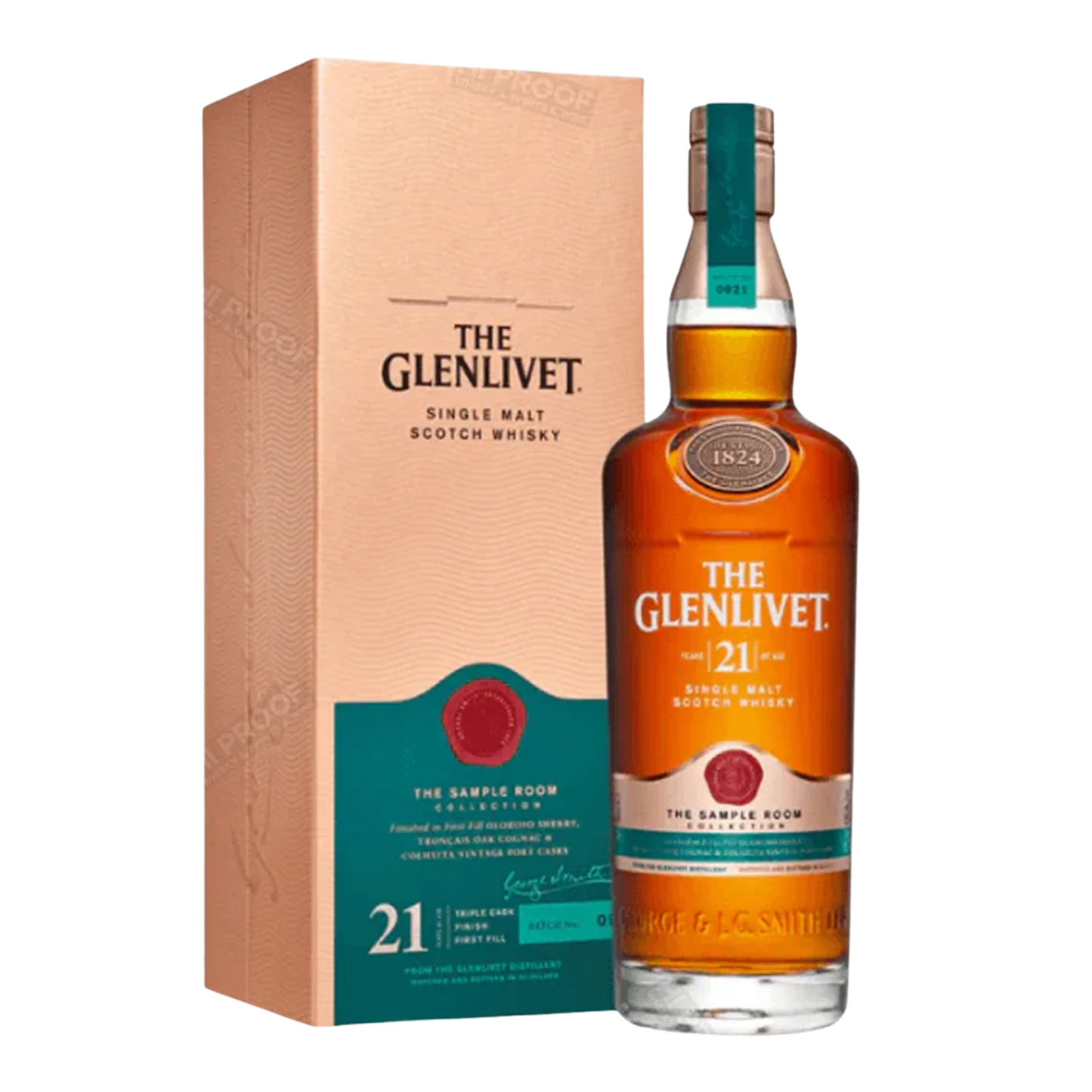 The Glenlivet 21 Year Old Single Malt Scotch - 750ml