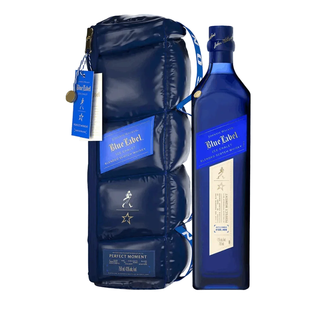 Johnnie Walker Blue Label Whisky Ice Chalet Limited Edition – 750 ml - Sipsy