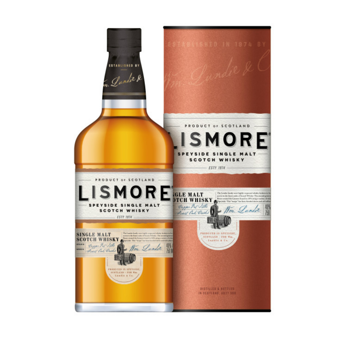 Lismore Single Malt Scotch Whisky - 750ml
