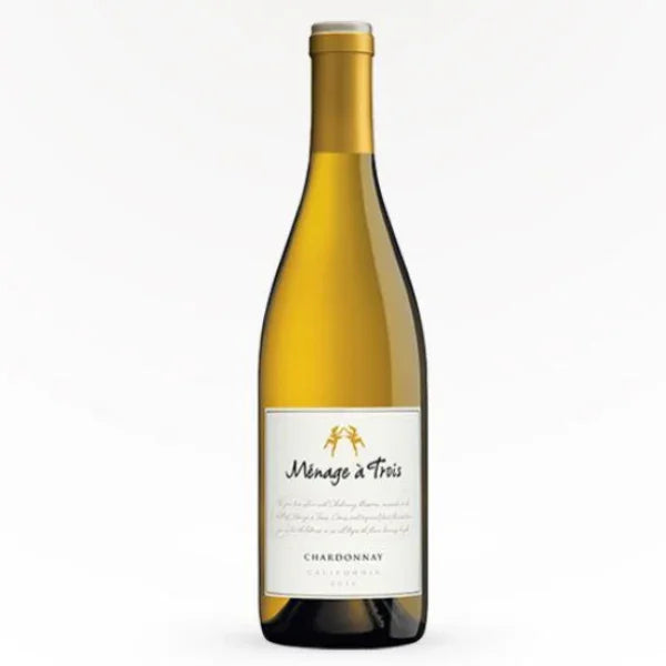 Ménage à Trois Chardonnay – 750 mL - Sipsy