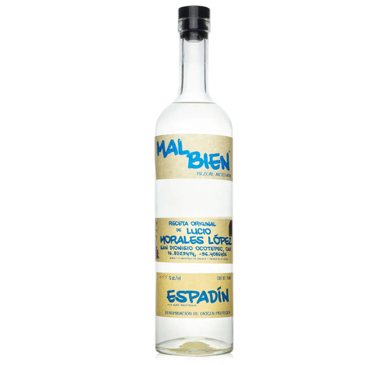 Mal Bien Espadín Mezcal 750 ml - Sipsy