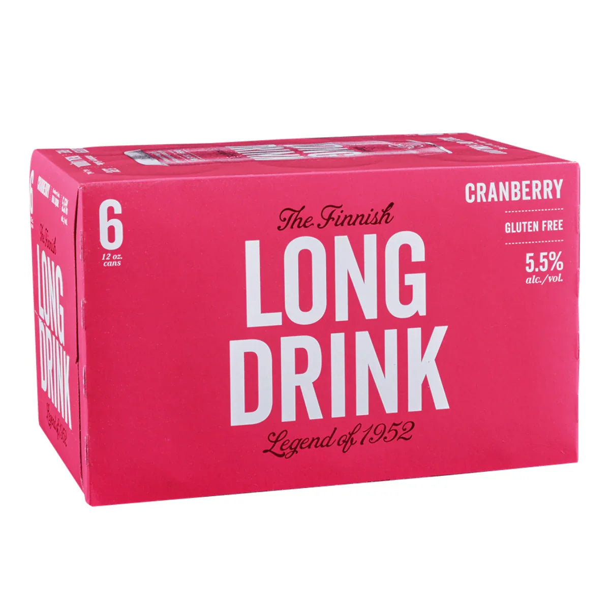Long Drink Cranberry - 6 pk / 355 ml - Sipsy