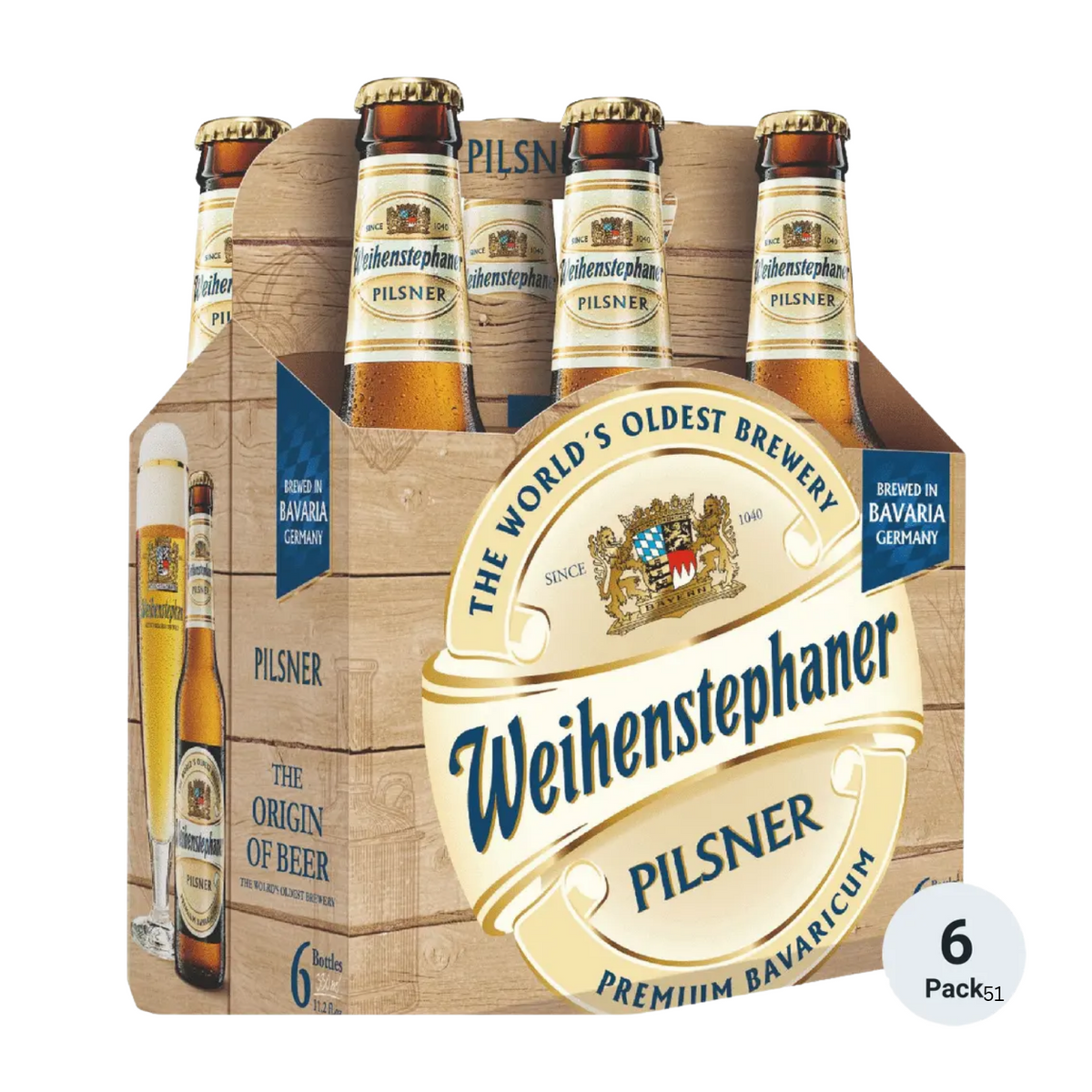 Weihenstephaner Pilsner - 6 Bottles