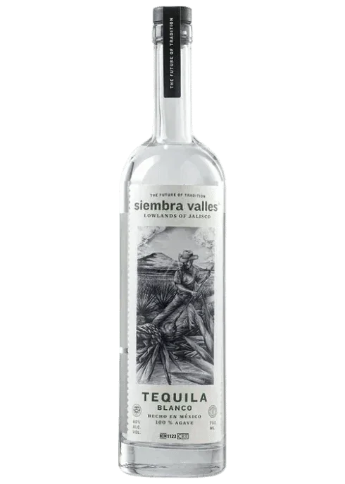 Siembra Valles Blanco Tequila – 750 ml - Sipsy
