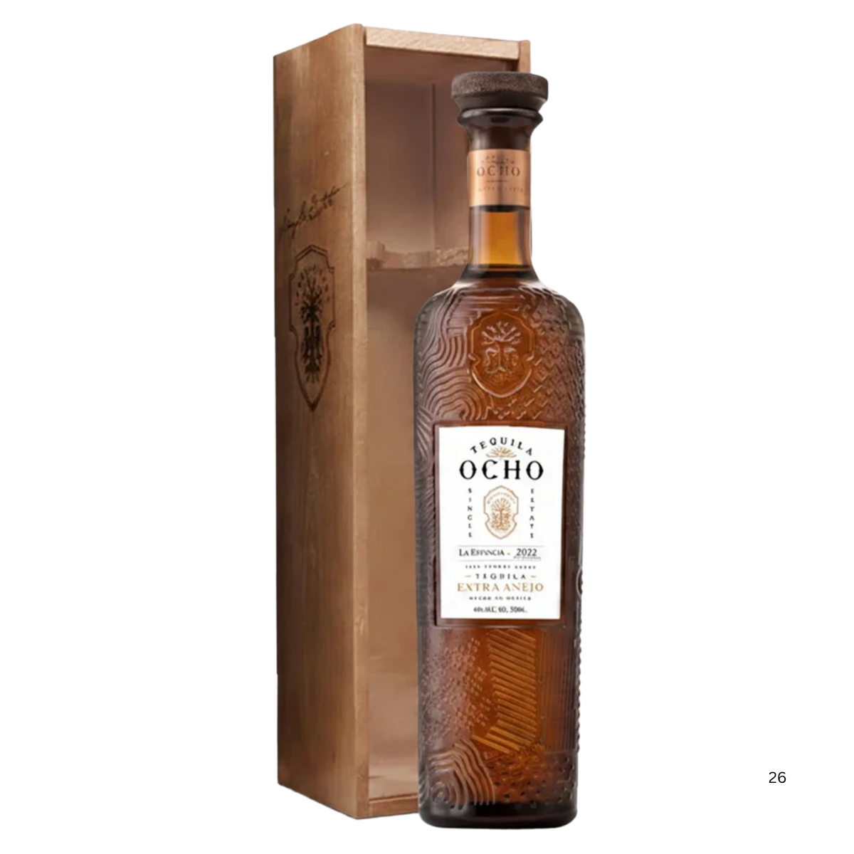 Tequila Ocho Limited edition La Estancia 2022 Extra Anejo with box