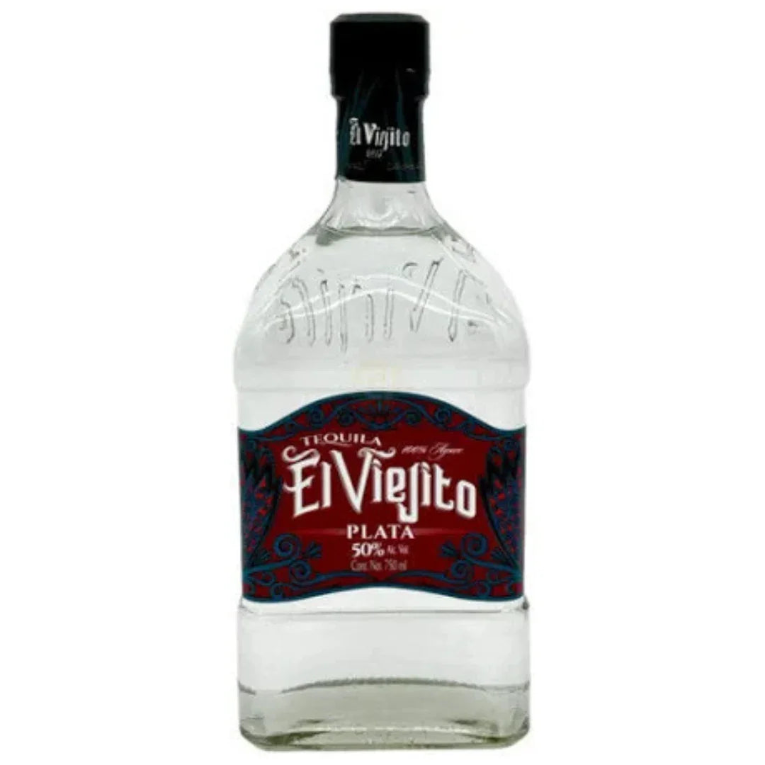 El Viejito Plata 50% Tequila - 750 ml - Sipsy