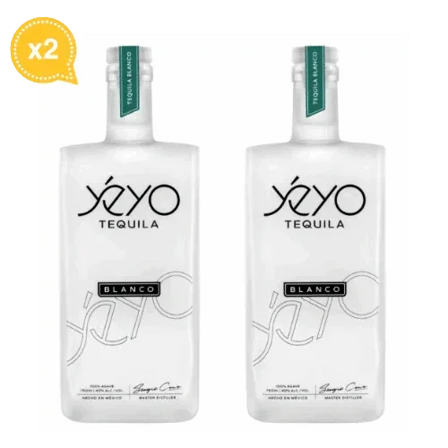 Yeyo Blanco Tequila - 2-Pack - Sipsy
