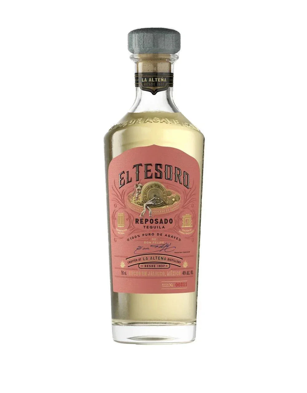 El Tesoro Reposado Tequila – 750 ml - Sipsy