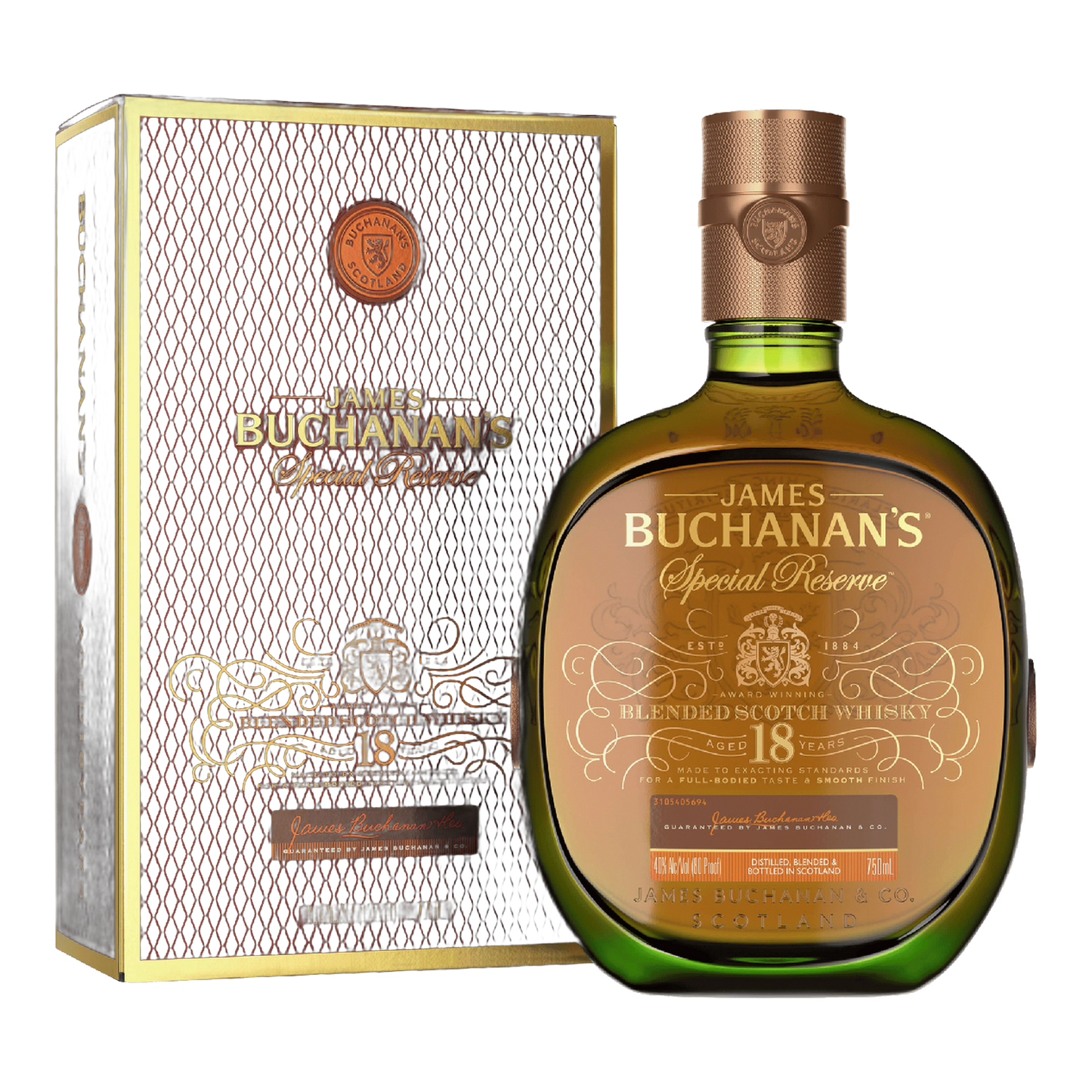 Buchanan's Special Reserve 18-Year-Old Blended Scotch Whisky - 750ml