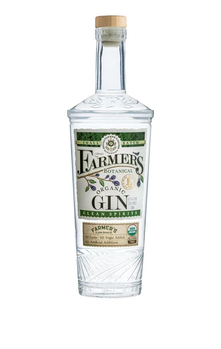 Farmer's Small Batch Organic Gin – 750 ml - Sipsy