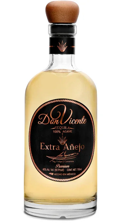 Don Vicente Tequila Extra Añejo – 750 mL - Sipsy