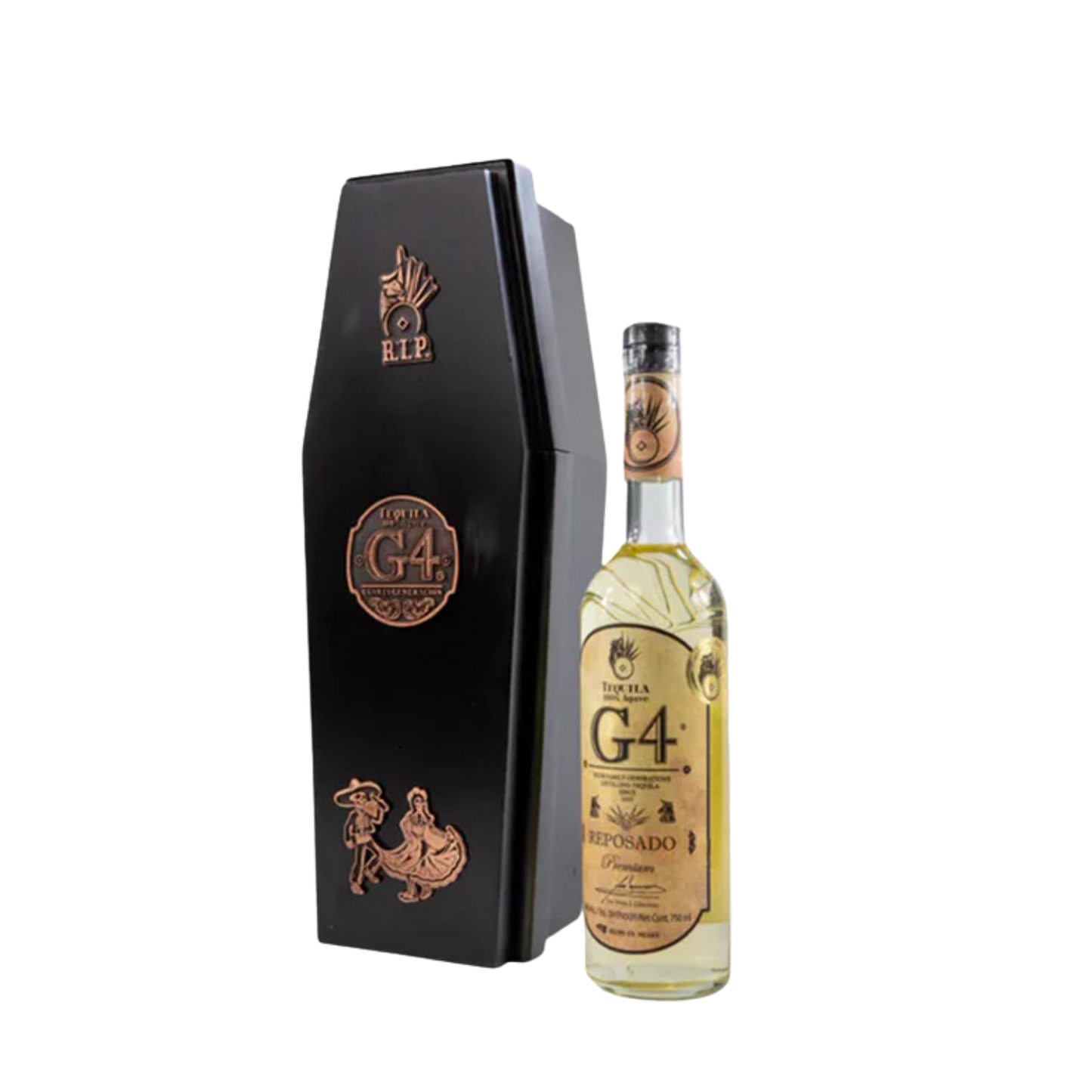 g4 dia de los muertos reposado madera 2024 750ml