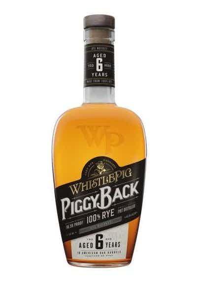 WhistlePig 6-Year PiggyBack Rye – 750 ml - Sipsy