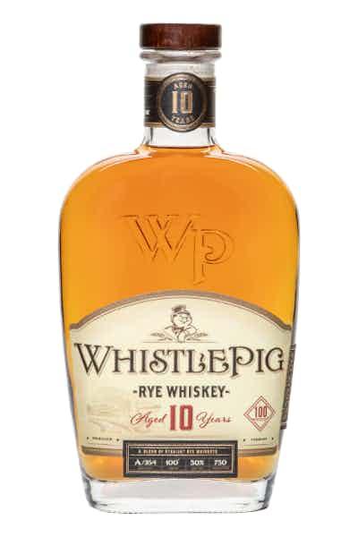 WhistlePig 10 Year-Old Straight Rye Whiskey, 750 mL - Sipsy