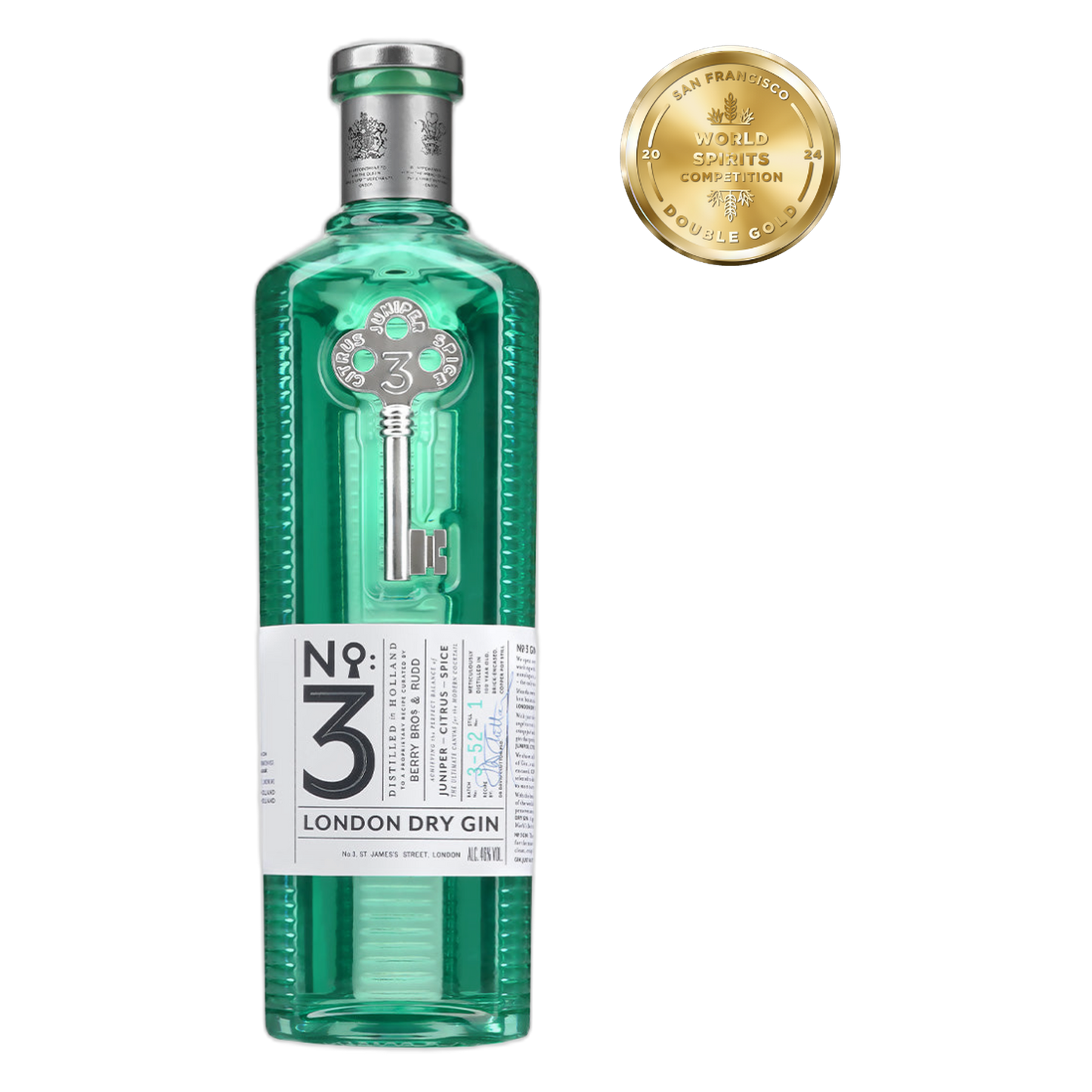 No. 3 London Dry Gin - 750ml bottle