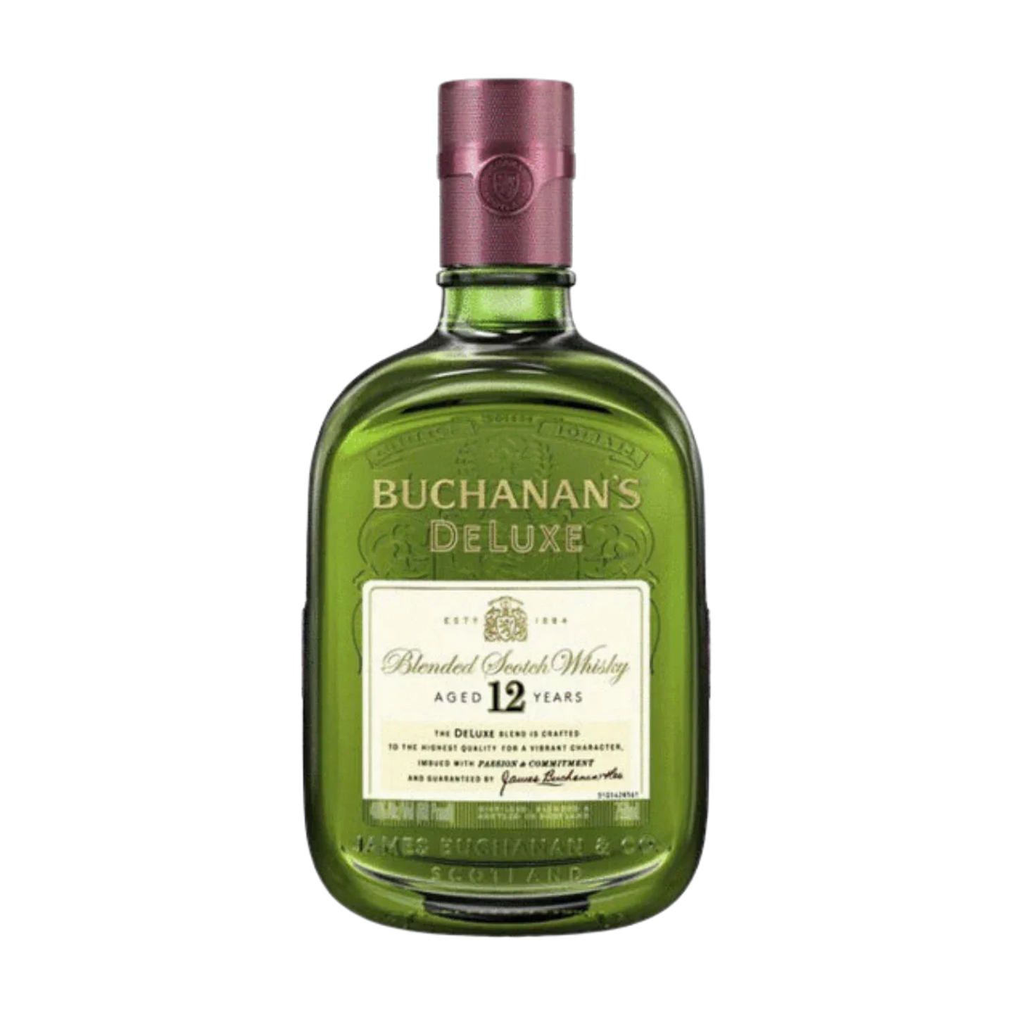 Buchanan's Deluxe 12-Year Blended Scotch Whisky - 750ml