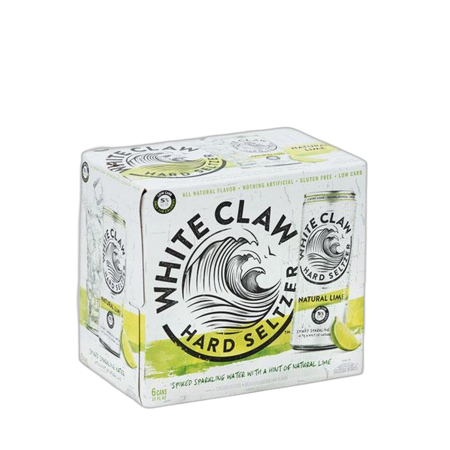 White Claw Natural Lime - 6 Cans