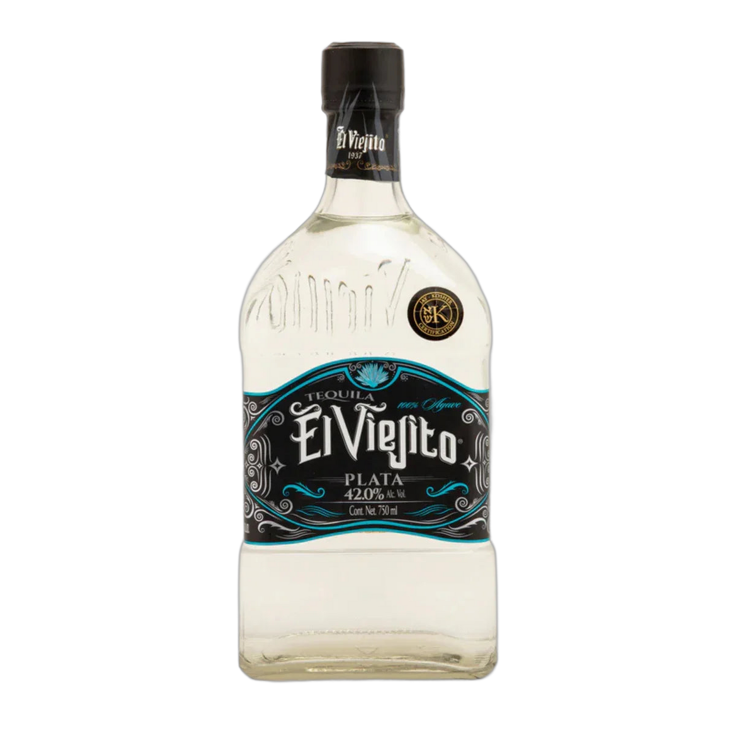 El Viejito Plata 42% Tequila - 750ml