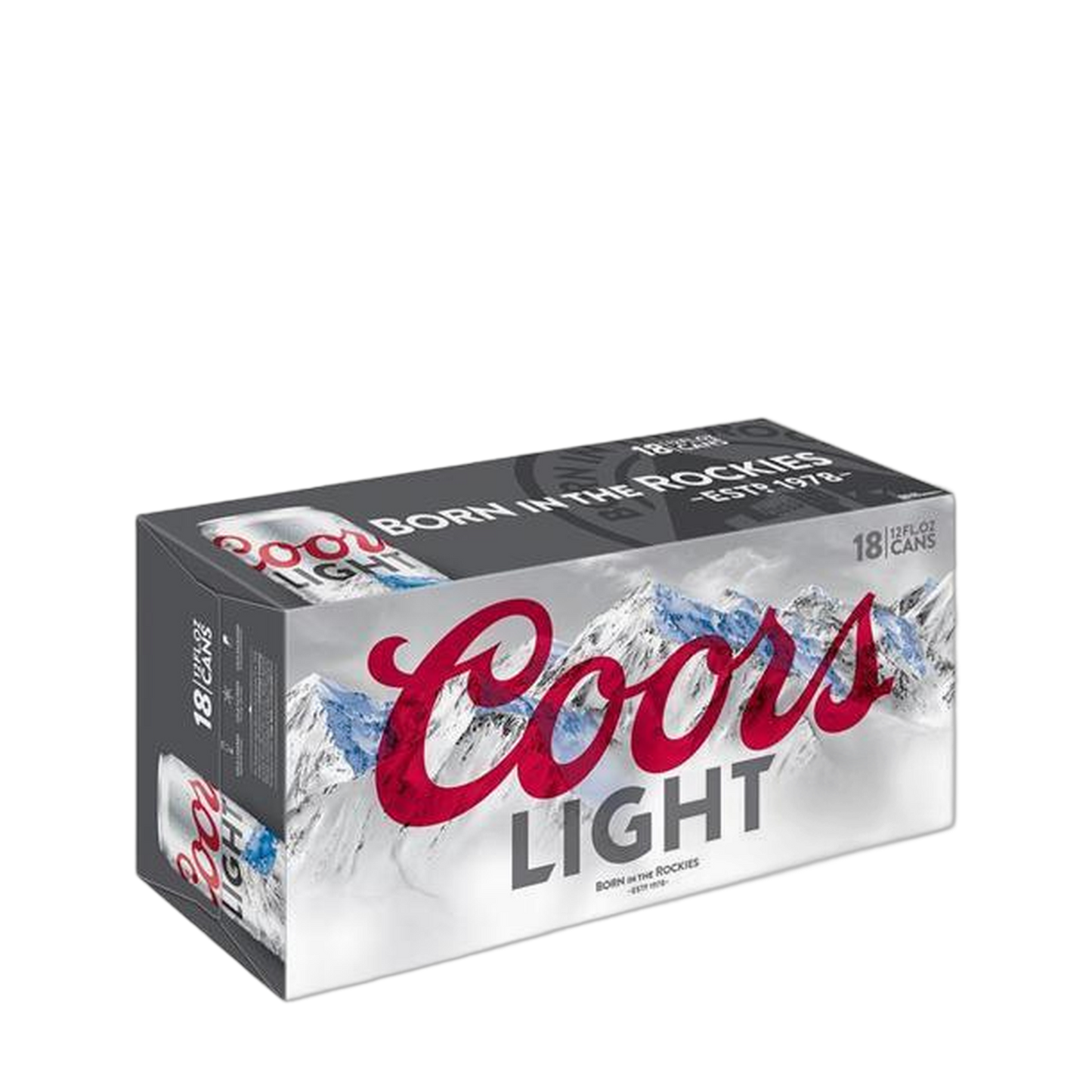 Coors Light American Lager - 18 Cans