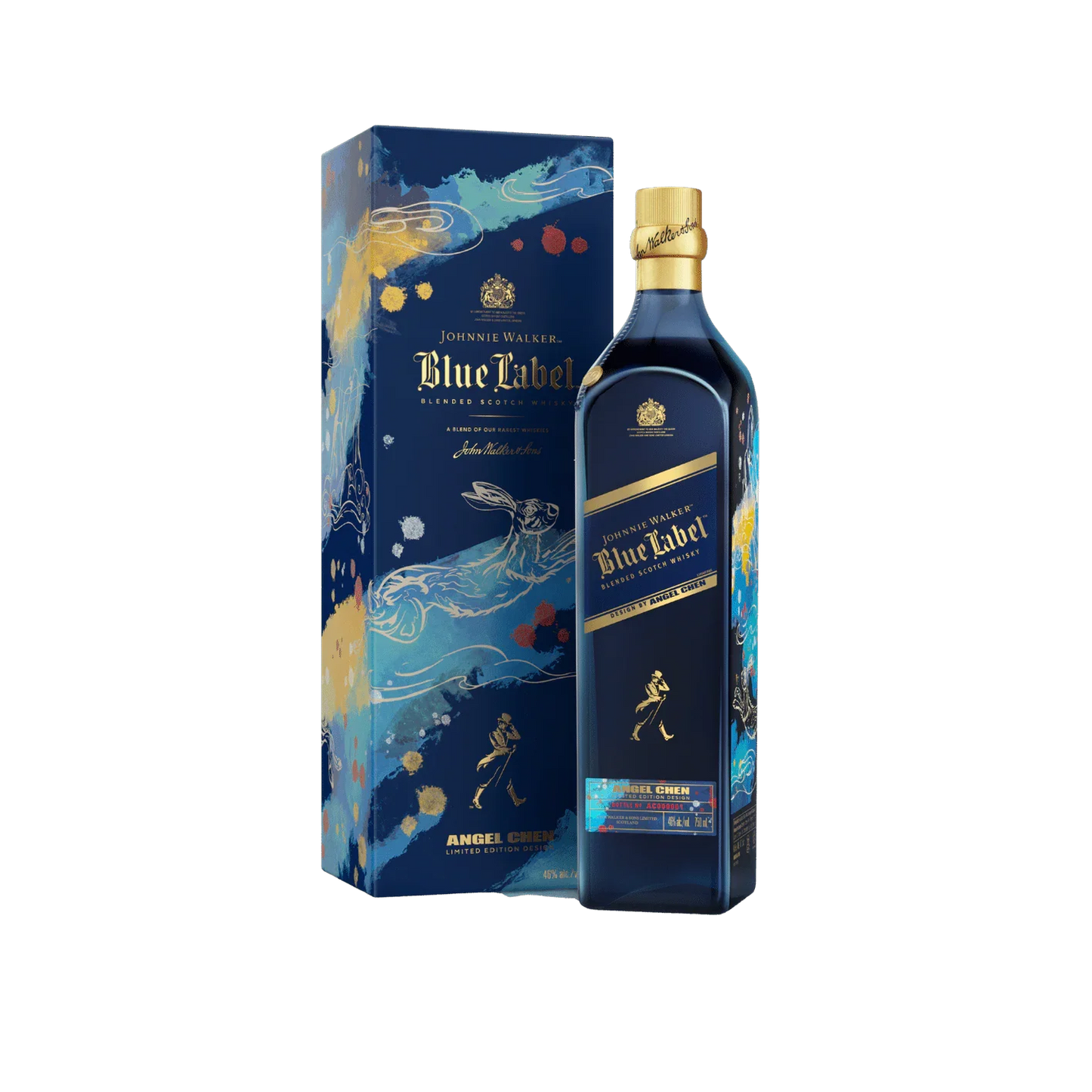 Johnnie Walker Blue Label Blended Scotch Whisky Limited Edition Year of the Rabbit - 750ml