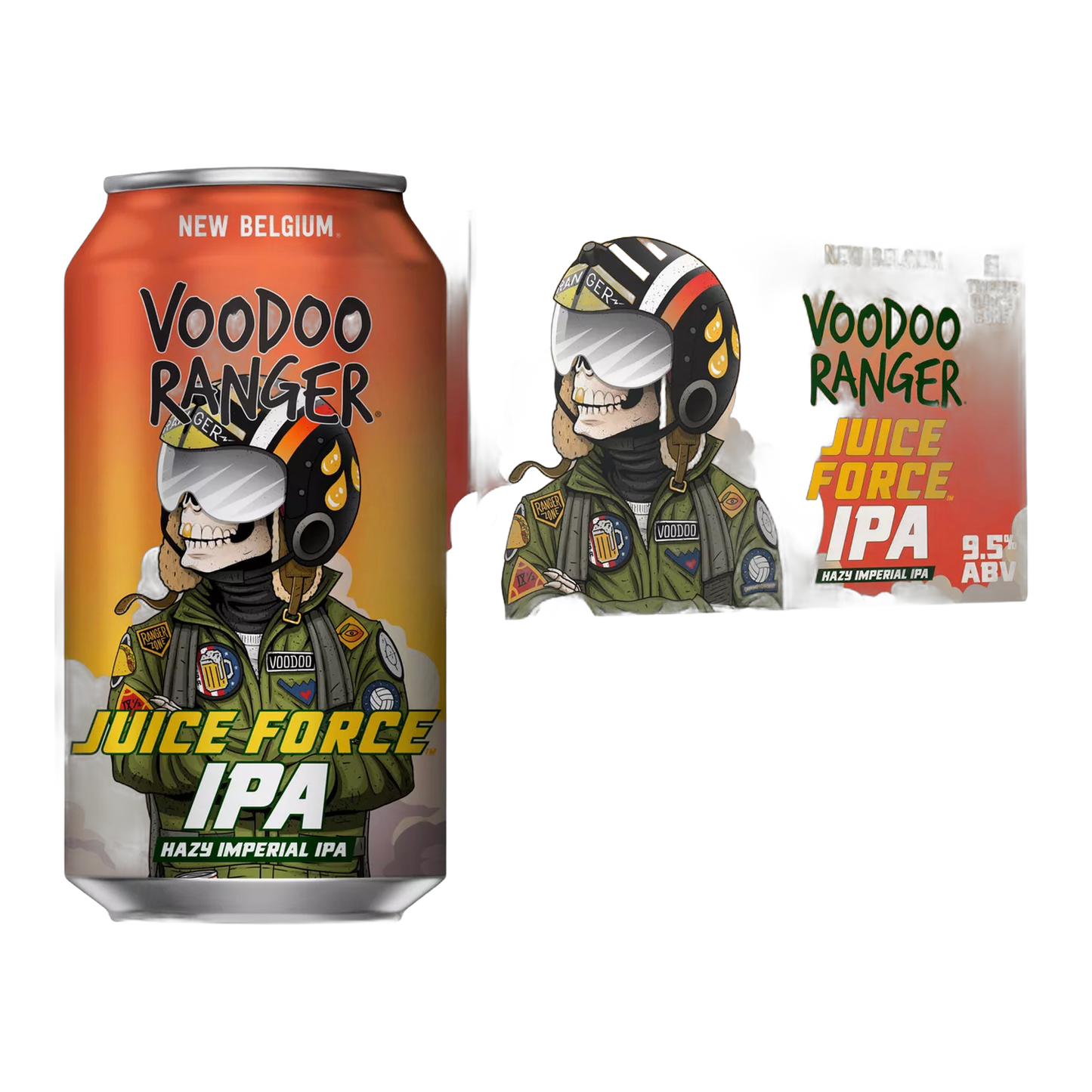 New Belgium Voodoo Ranger Juice Force Hazy Imperial IPA - 6-Pack Cans