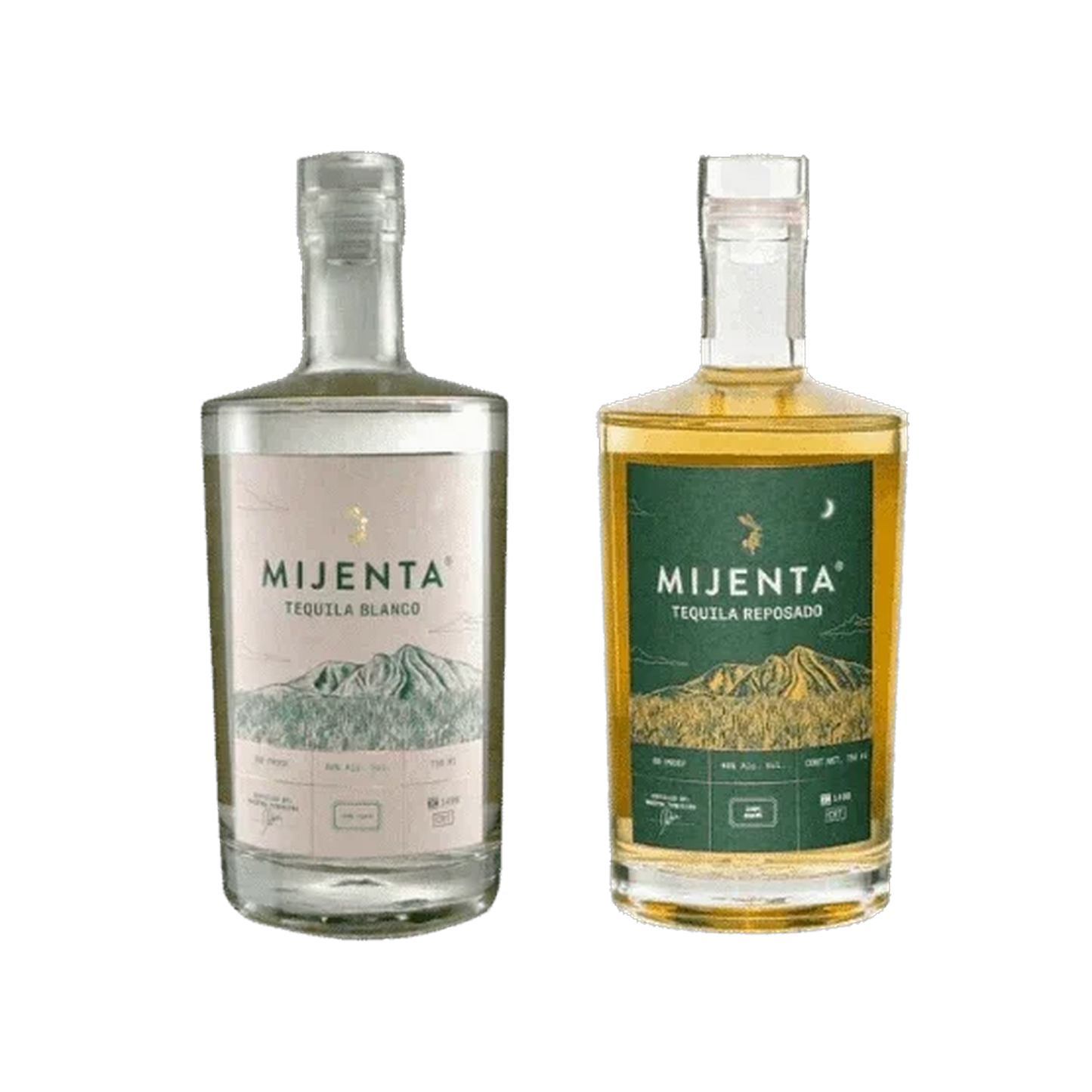 Mijenta Blanco Tequila and Mijenta Reposado Tequila - 2-Pack
