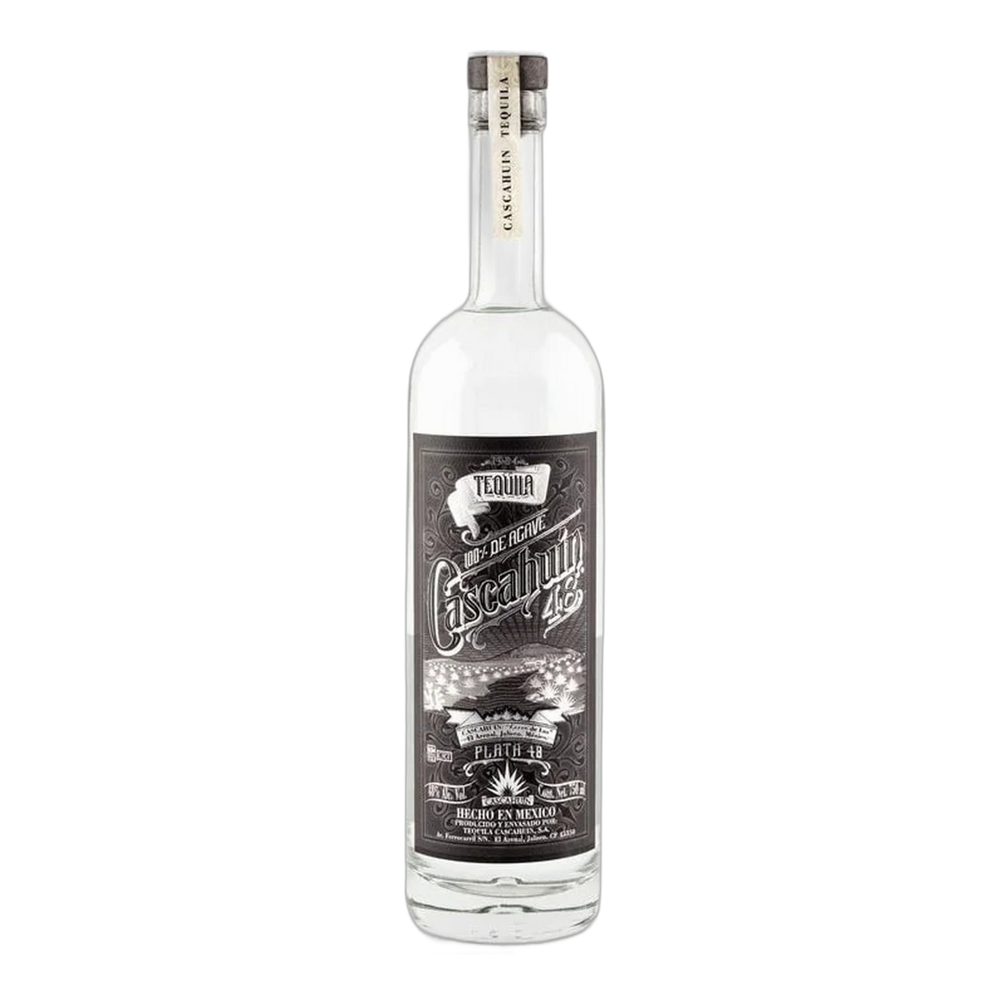 Cascahuín Plata 48 Tequila - 750ml