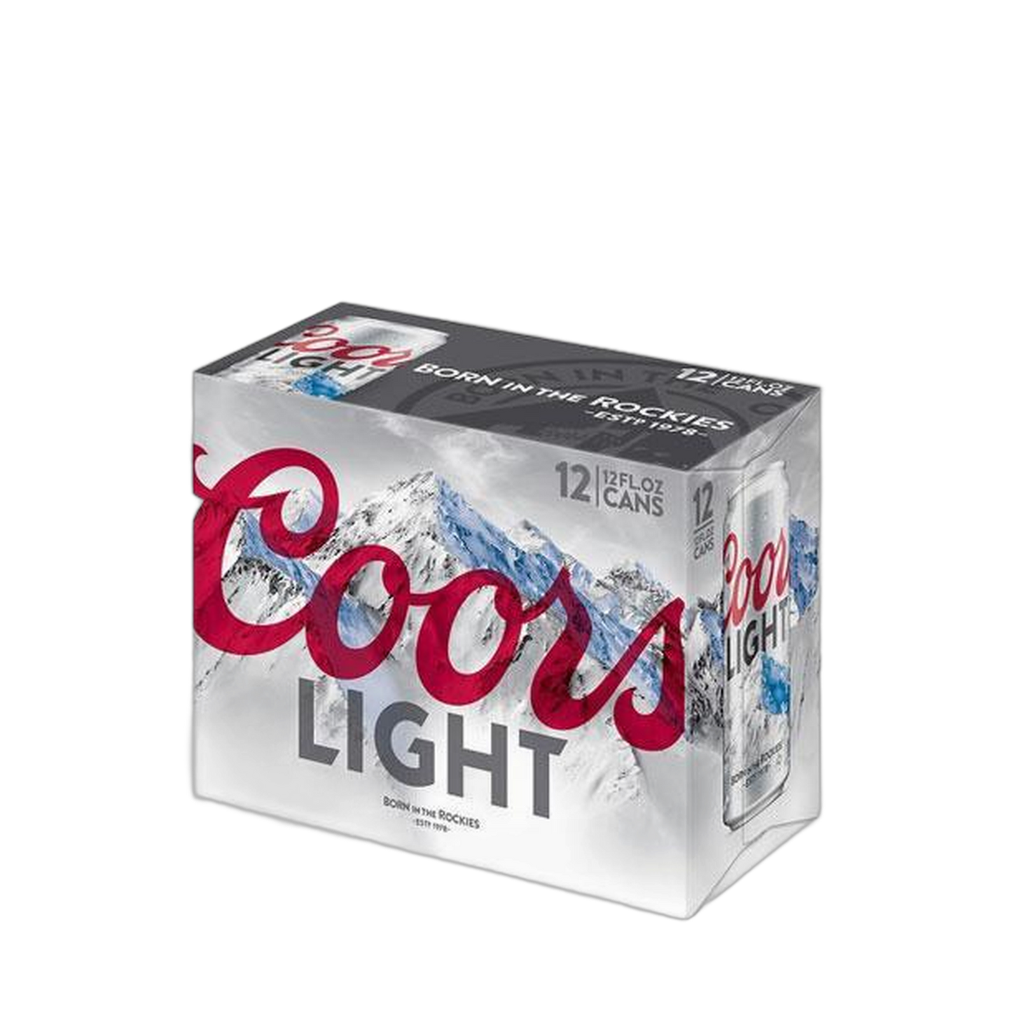 Coors Light Beer - 12-Pack / 12 fl oz Cans