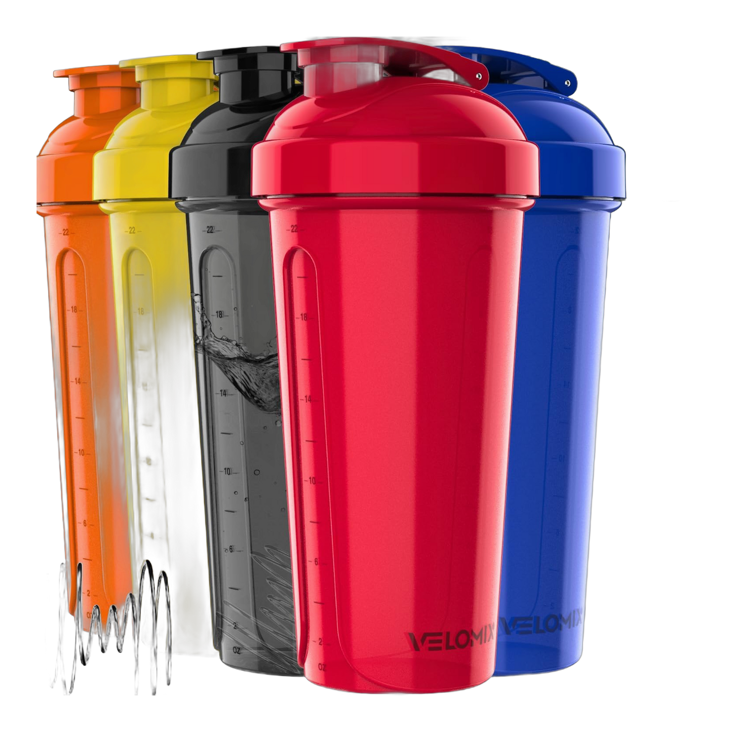 Cups: Colors vary — 20 cups