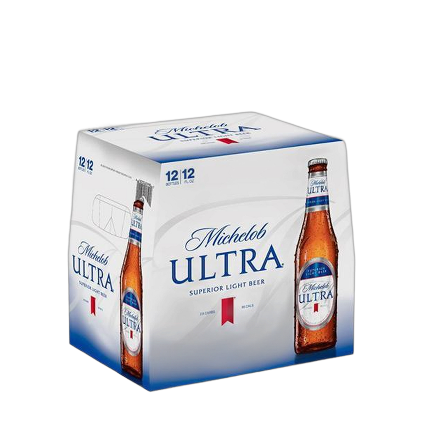 Michelob Ultra American Light Lager - 12 bottles