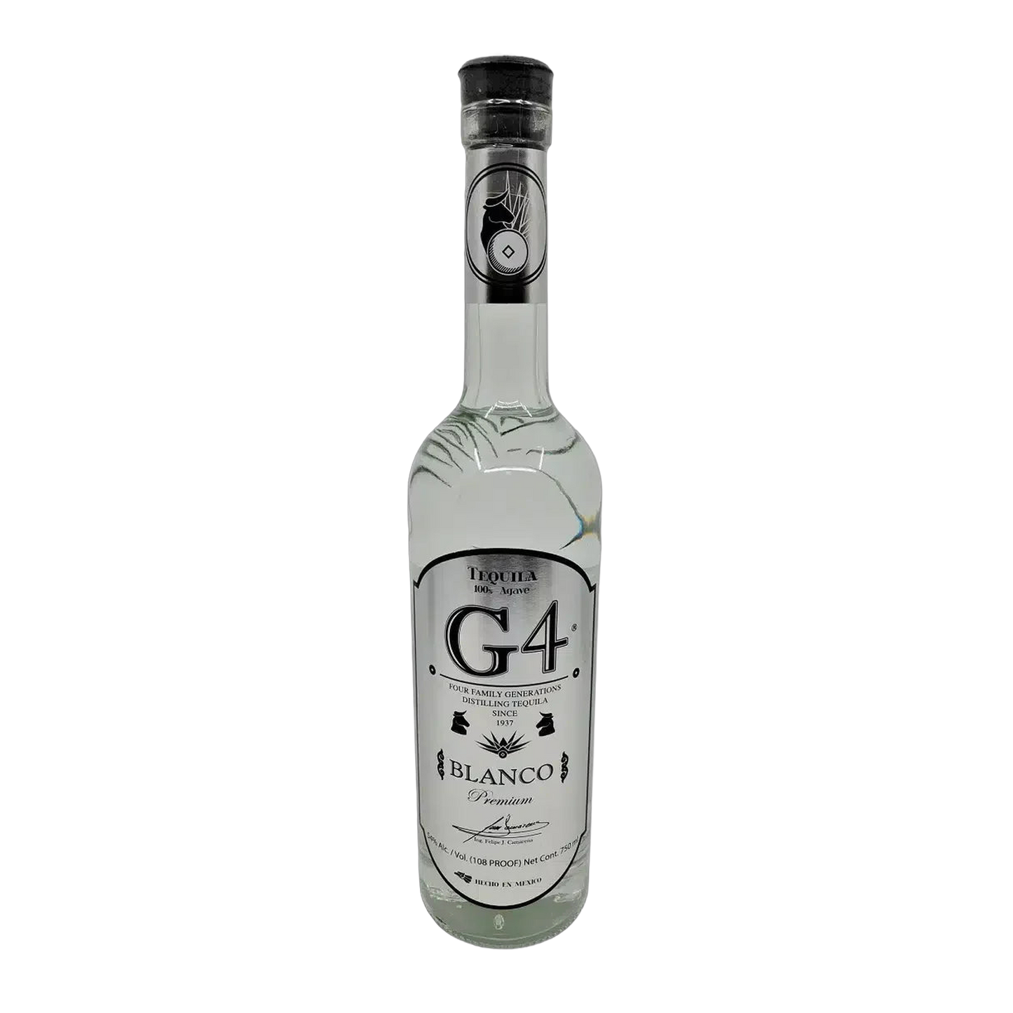 G4 Blanco 108 High-Proof Tequila - 750ml
