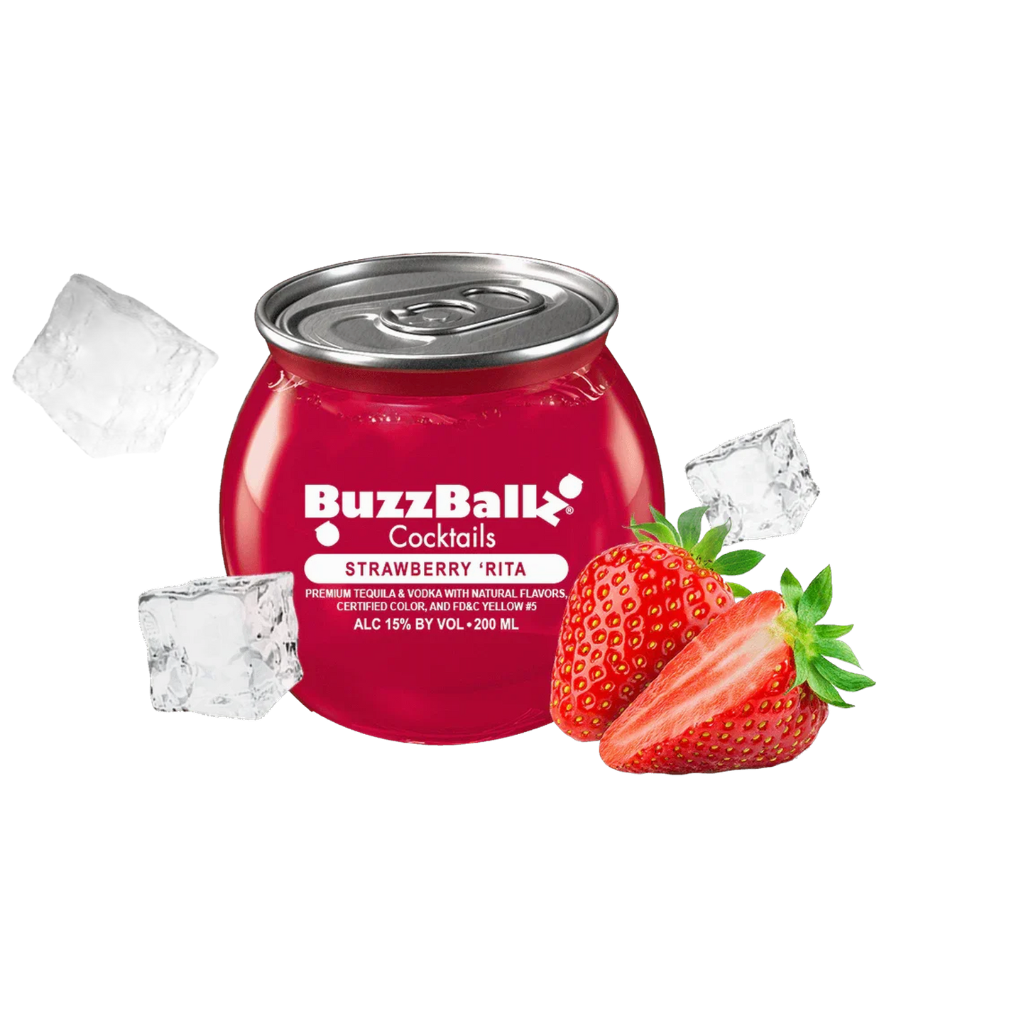 BuzzBall Strawberry Margarita - 200ml