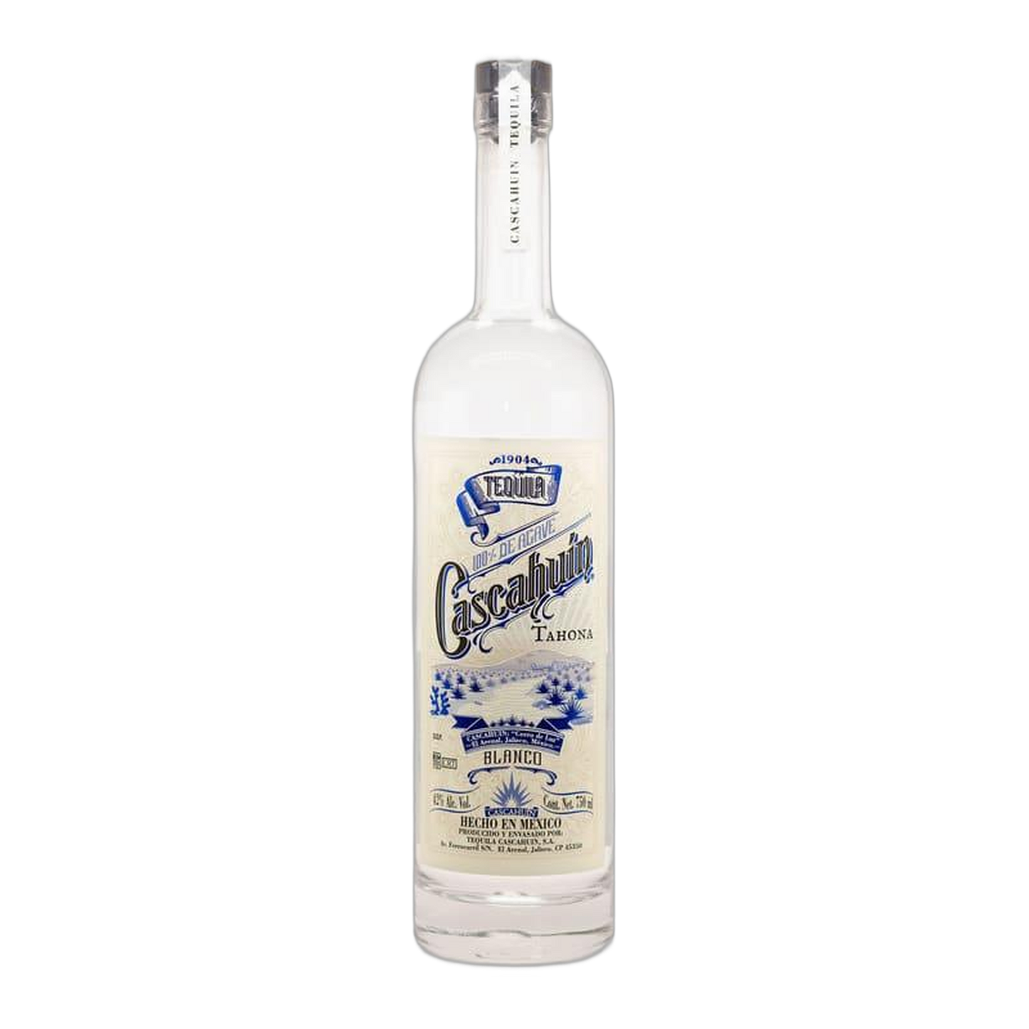 Cascahuin Tahona Blanco Tequila - 750ml