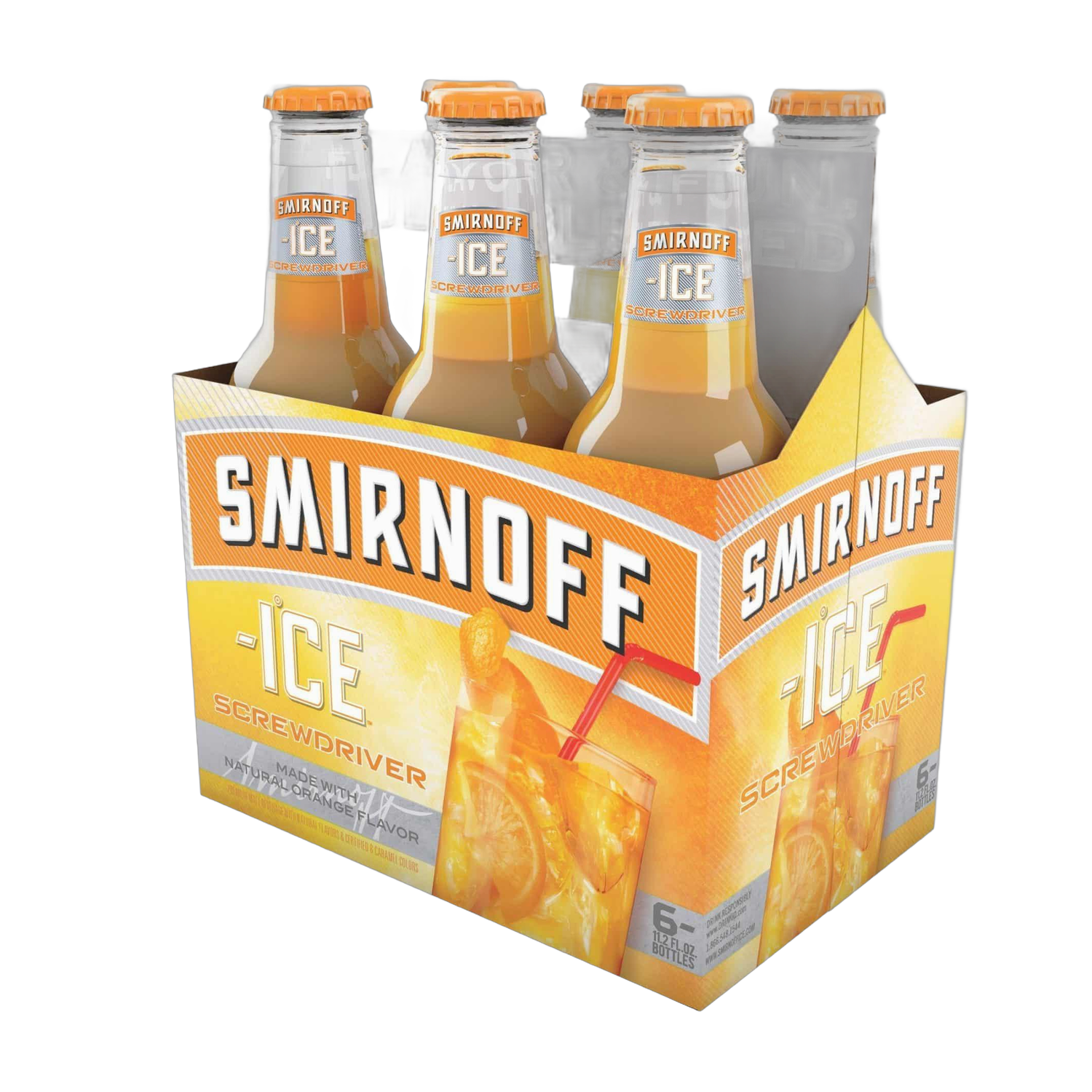 Smirnoff Ice Screwdriver 6-Pack | Flavored Malt Beverage | Local