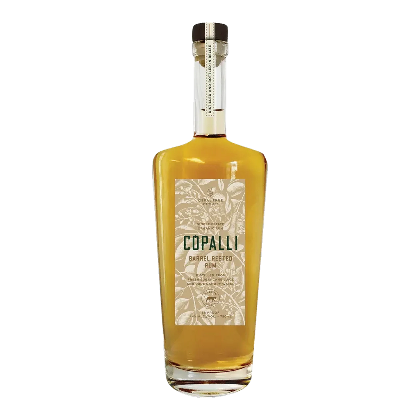 Copalli Barrel, Rested Rum - 750ml