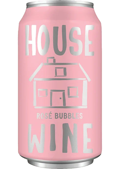 House Wine Rosé Bubbles Can - 375 mL - Sipsy