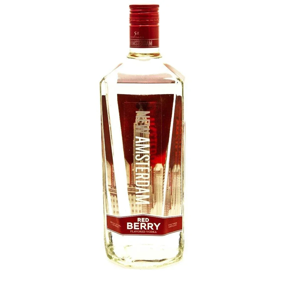 New Amsterdam Red Berry Vodka - 1.75 L - Sipsy