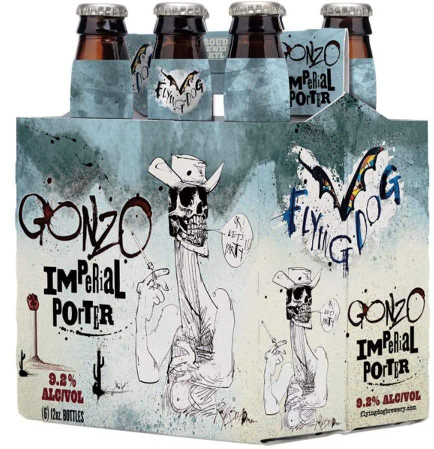 Gonzo Flying Dog Imperial Porter — 6 bottles - Sipsy
