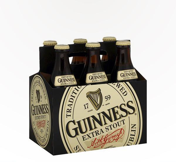 Guinness Extra Stout — 6 Bottles - Sipsy