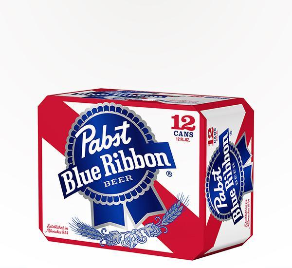 Pabst Blue Ribbon American Lager - 12 cans - Sipsy
