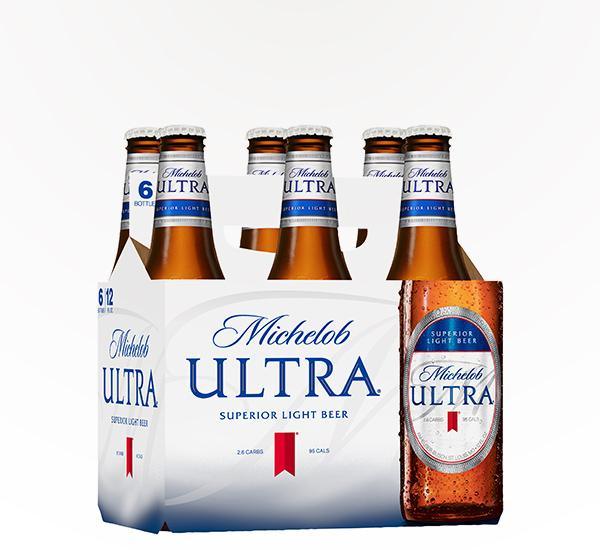 Michelob Ultra American Light Lager - 6 bottles - Sipsy