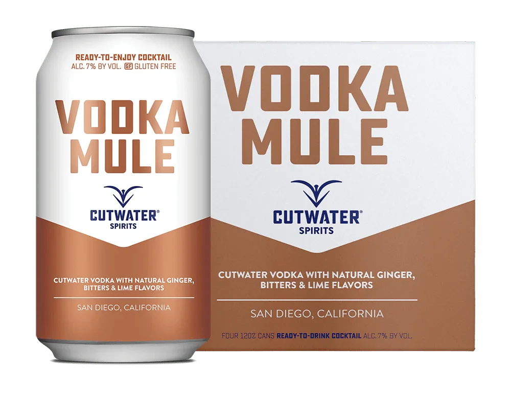 Cutwater Vodka Mule 4-pk, 12-oz Cans - Sipsy