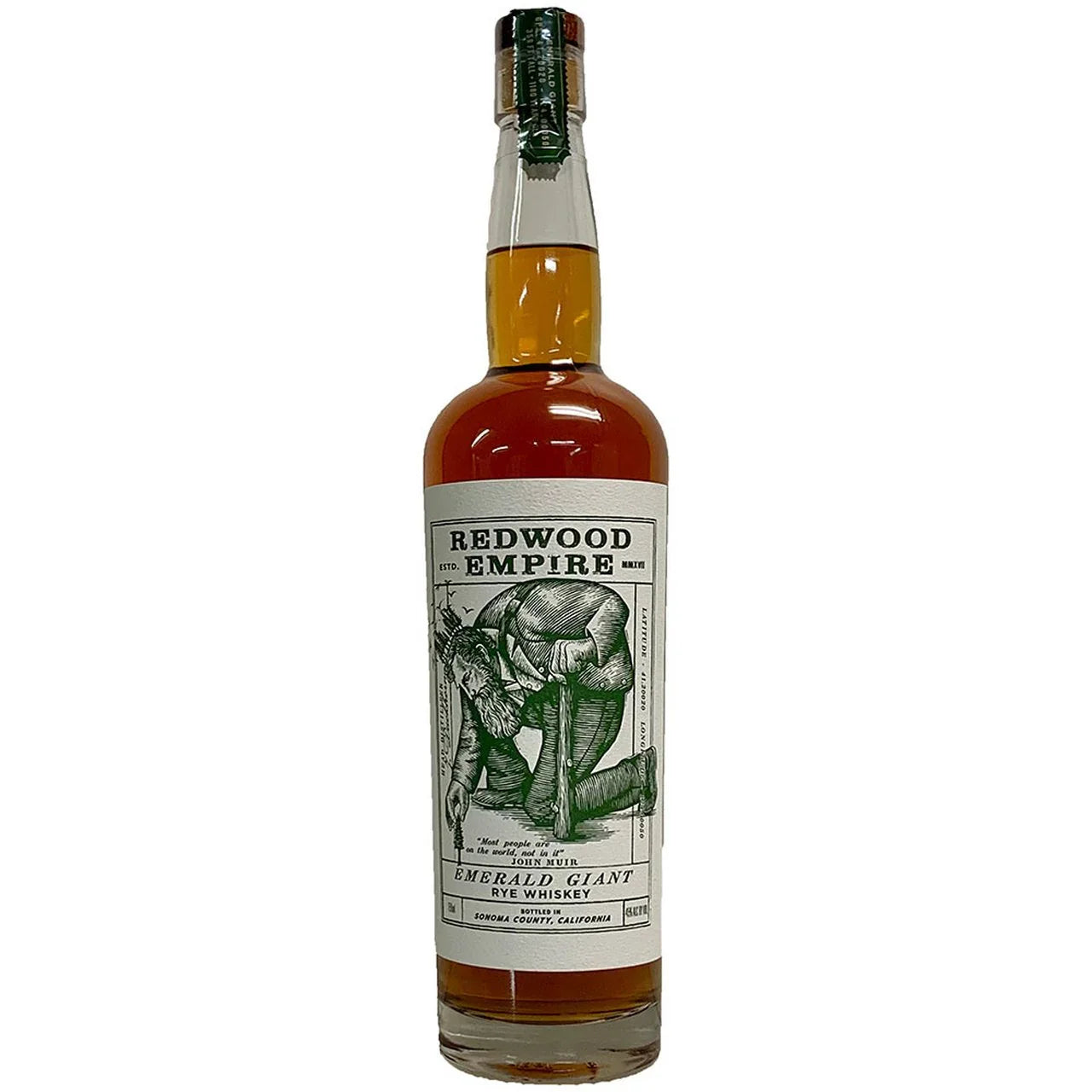 Redwood Empire Emerald Giant Rye — 750ml - Sipsy