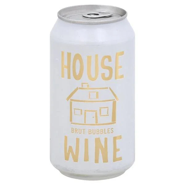 House Wine Brut Bubbles Can – 375 mL - Sipsy